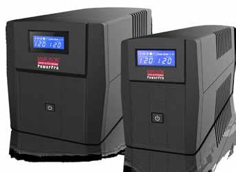 PowerPro Series Line Interactive UPS With Power Management Solution 550VA ~ 2000VA line interactive UPS LCD display for more reliable power status feedback Advance battery management, increases