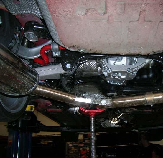 5 Lwer exhaust t give clearance