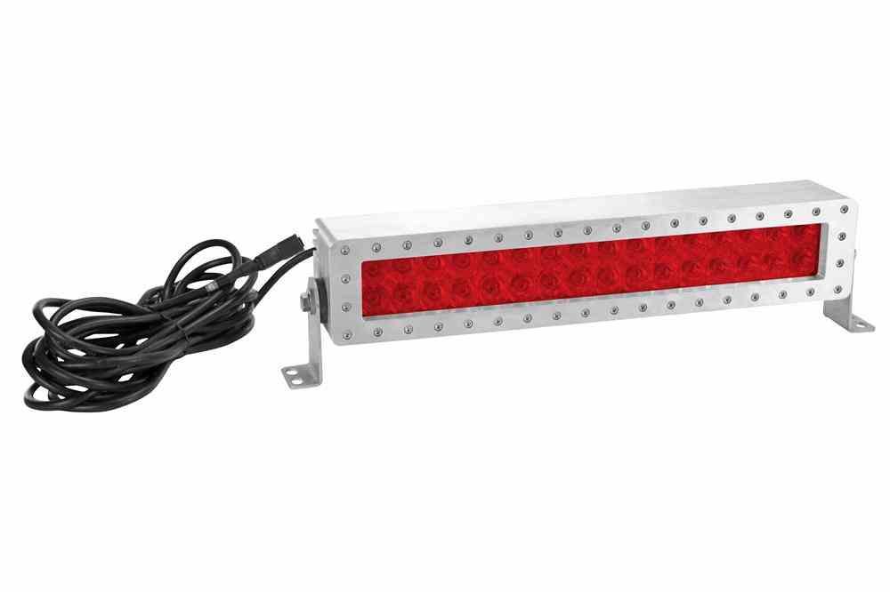 Larson Electronics LLC Buy American Compliant The LEDXUL-32C from Larson Electronics is a Colored LED Light Bar that offers high-intensity colored LED light output and extreme durability combined