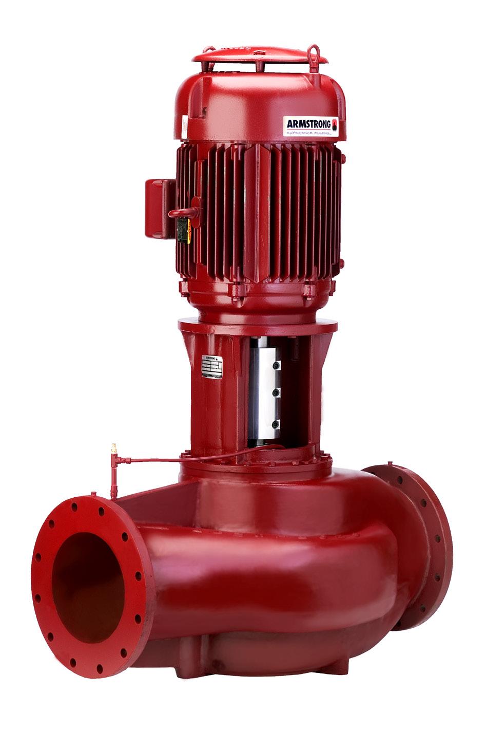 Series 00 Split Coupled Vertical In-Line Pumps File no.