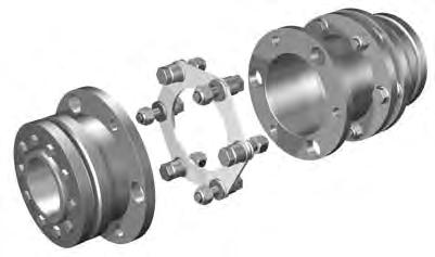RING-flex couplings are ideally suited to applications in which the positioning accuracy of the control system in both directions is important. 4.