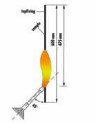 INDUSTRIAL PLANT TECHNICAL DATA FLAMABILITY TESTS FOR ELECTRICAL CABLES Examination of the vertical flame lenght, test method 1 kv - flame with gas/air mixture Description VDE 0482 part.