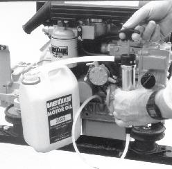 5 Winter storage procedure VD01010 2 Lubrication system VD00125 3 Raw water cooling system With the engine still at operating temperature: (If not, run the engine until warm, then turn off.