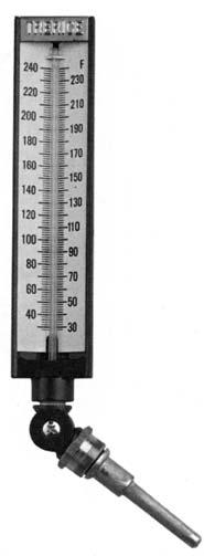 Adjustable Angle Industrial Thermometer Recognized globally as the Trerice BX Industrial Thermometer, this is an instrument of extreme accuracy and rugged dependability.