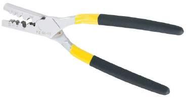 CRIMPING PLIER Crimping range: 0.5-10mm 2 LAS-005 is an ideal crimping tool for the connection of the power distributing cabinet.