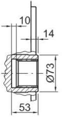 Dimensional drawings F80 / F80S A0: Splined shaft 56 UNI 221