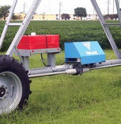 Single Span Engine Drive The Valley Single Span Engine Drive is ideal for irrigating small fields, up to 3 hectares (6 acres), where electric power is not readily available.