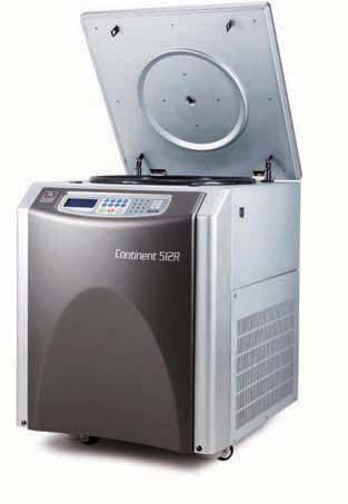 Large Capacity Refrigerated Centrifuge Large capacity refrigerated centrifuge capable of handling 80 sample units