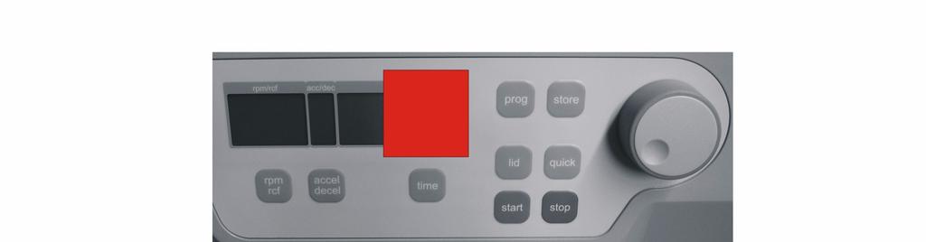 In the display time flashes the indication m : s or h : m (11), depending on the previous setting. To set the desired value use the adjusting knob (9).
