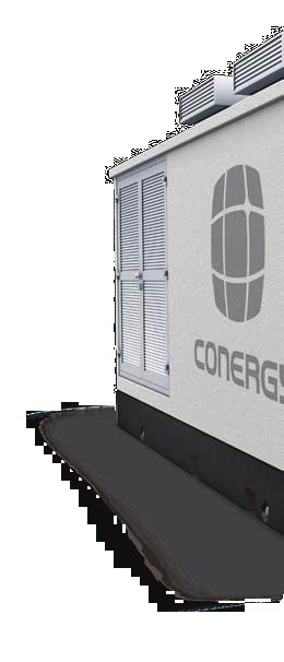 CONERGY CIS 1200 The innovative central inverter station (CIS series) by CONERGY are manufactured by world leading manufacturer of energy solutions BOSCH Power Tech. GmbH.