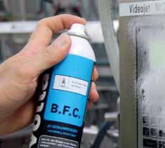 Cleaning for applications free of voltage 11 Surface