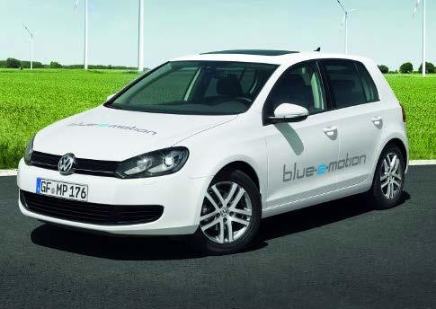 e. Golf blue-e-motion Internal combustion engine and electric