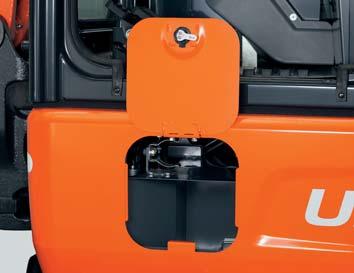 Kubota provides the window guard mounting points around the front window as a standard feature.