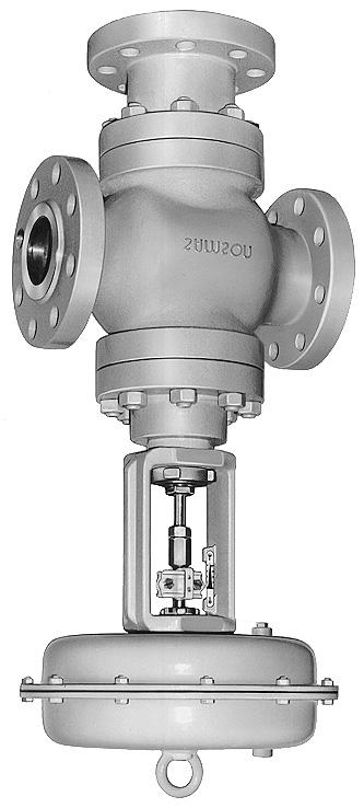 Nominal size DN 15 200 NPS ½ 8 Nominal pressure PN 16 400 ANSI Class 150 2500 Type 3253 Three-way Valve (T 8055 EN) Control valve for mixing or flow-diverting service.