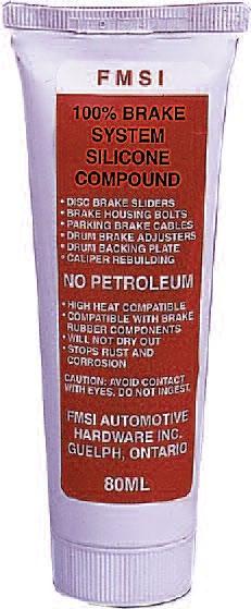 12 to 5/8 49596 Hi Temp Brake Lube, Used Original equipment by Mercedes for problematic vehicles.