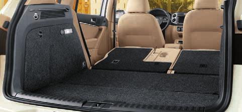 For starters, there s the 40/20/40-split folding rear seat, offering six different configurations for maximum flexibility and cargo space.