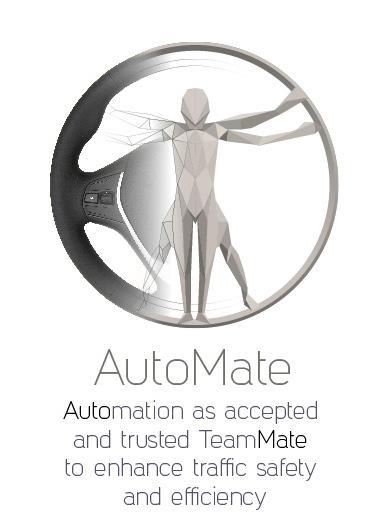 H2020 (MG-2015) AutoMate Develop, evaluate and demonstrate the TeamMate Car concept as a major enabler of highly automated vehcles The concept consists of viewing driver and automation as members of