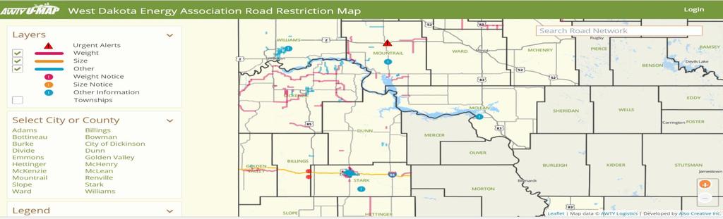 Restricted Road Map In 2015, the Restricted Road Map was added In response to requests from the