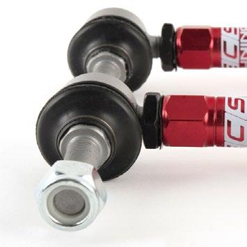 Product Information Skill Level 1 - Easy Volkswagen - Adjustable Sway Bar End Links Installation Tips Rugged, reliable, red and black.