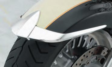 metal fender trim FRONT FENDER SKIRT -