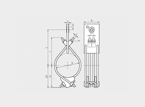 HYDRA GRIP CLAMP HGN HYDRA GRIP CLAMP HGV Normal version Reinforced version Materials: S235JR, 13CrMo4-5, dependent on the service temperature Surface: blank Material: 13CrMo4-5, dependent on the