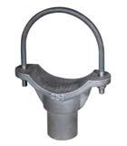 PIP SUPPORTS ig. 29 Pipe Stanchion Saddle Range: 4" through 6" pipe Material: ast iron stanchion saddle with steel yoke and nuts. 4" through 6" carbon steel saddle with steel yoke.