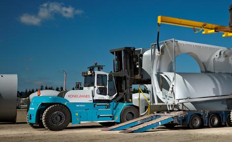 Konecranes has the experience, know-how and product range to help you keep transportation costs down and damage to a minimum.