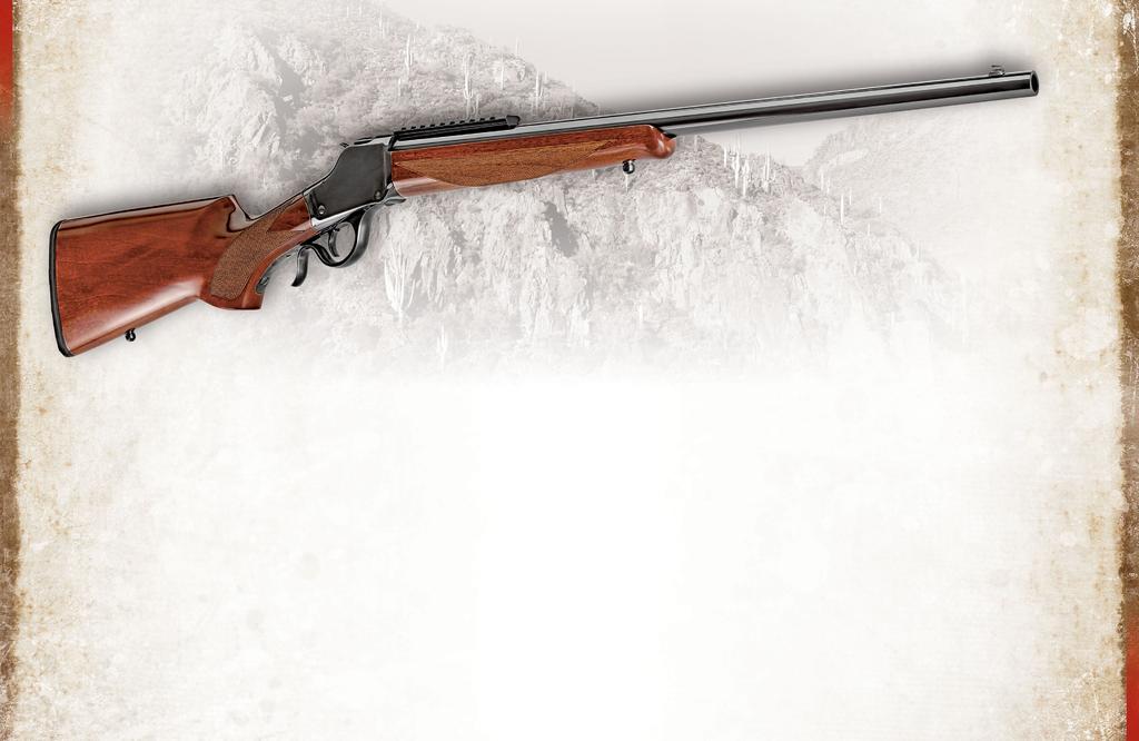 Uberti s 885 HIGH-WALL BIG GAME RIFLE (See page 36) Only Uberti USA firearms (imported by Stoeger Industries) are protected with a 5-year warranty