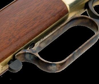 342370 Case-hardened, A-Grade walnut 8 6 0 H E N R Y R I F L E Uberti s 860 Henry sports the model s distinctive receiver, which was originally