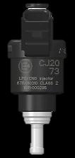 6.2 Gas injector Different types and sizes of gas injectors may be selected.