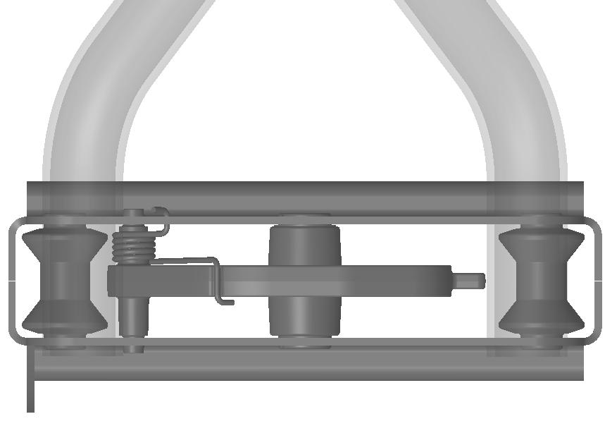 13. Grease Lock Arms, Lock Cams, Springs, and Rollers in both Slider Assemblies (Figure 1, #3). Grease the Guide Slots in the Slider Rails.