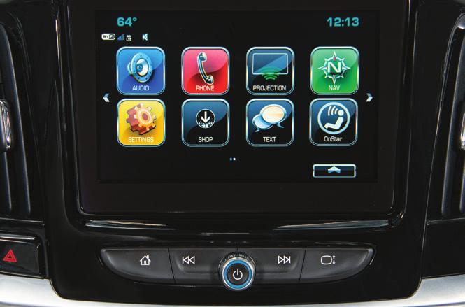 INFOTAINMENT SYSTEM Refer to your Owner s Manual for important information about using the infotainment system while driving.