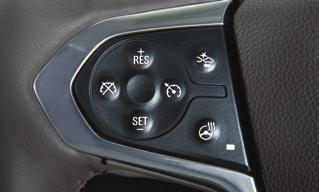 TRACTION SELECT The Traction Select system automatically adjusts various vehicle control systems based on driving preferences, weather and road conditions.