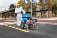 EXCALIBUR LINER MANUAL PUSH High-quality line painting throughout application with sharp and even lines Ease of use and maintenance Ref.