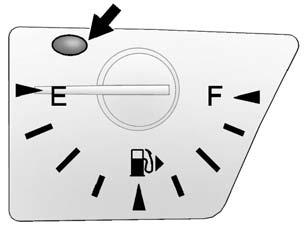 5-22 Instruments and Controls Low Fuel Warning Light For vehicles with a Driver Information Center (DIC), see Fuel System Messages on page 5-30 for more information.
