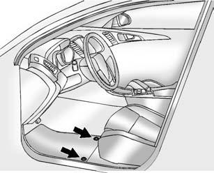 10-82 Vehicle Care brake pedal. Always check that the floor mats do not interfere with the pedals.. Use the floor mat with the correct side up. Do not turn it over.