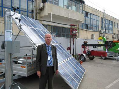 grids Technical data (examples): o PV modules: 20 pcs x 50 WP o Foldable structure on a car trail o Nominal voltage: 48 VDC_ o Nominal