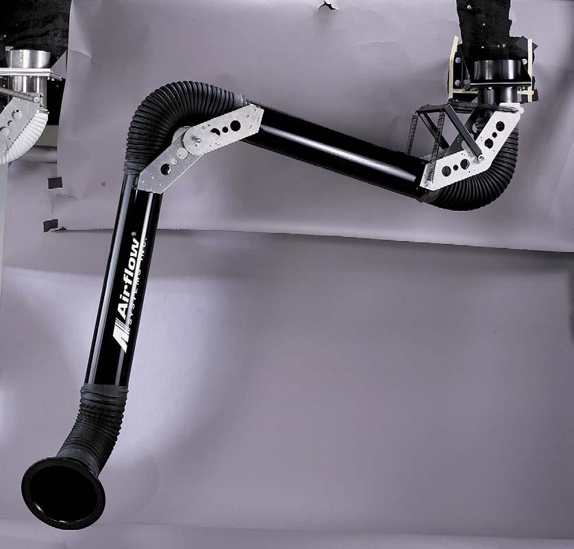 The E-Z Arm makes light work of contaminant collection at the source with an externally supported arm that is easy