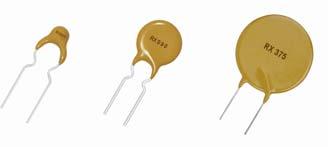 Polymer PTC Thermistor ROHS Features Radial leaded devices;;; Quick trip time Low parasitic capacitance, flat impedance with frequency. RoHS compliant. Resettable.