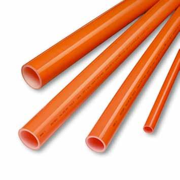 3 2 1 Advantages of PEXa Carrier Pipes --Excellent chemical resistance --Extremely low friction coefficient (e = 0.