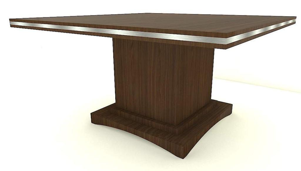 LAUREEN DINING TABLE DINING TABLE WITH PEDESTAL