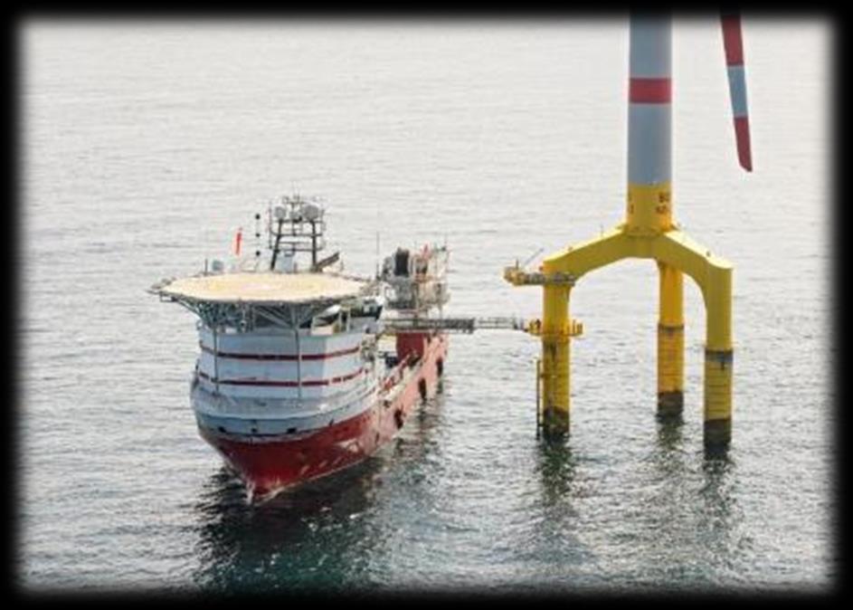 support vessel (ISV) : 8x Anchor Handling Tug Support Vessels 4x Offshore Construction Support Vessel 2x (Sister)