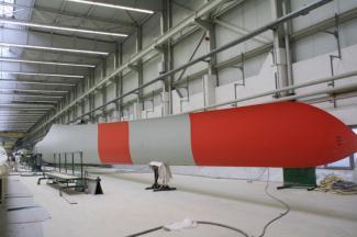 final turbine test Blade manufacturing Projects supplied: Alpha