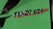 260 hp 191 kw Fendt 828 Vario 280 hp 206 kw Maximum
