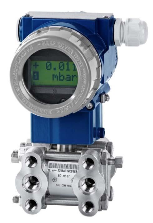 Differential Pressure Transmitter for Process Industry with HART Communication accuracy according to IEC 60770: 0.075 % FSO Differential pressure from mbar up to 0 bar Static pressure max.