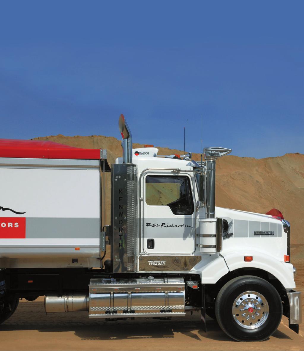 The longer the drivers stay and enjoy their job, the happier it is for everyone. By giving them the Kenworth/Cummins combination to drive, we re 90 per cent of the way there.