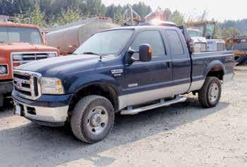 of 3 Ford F350 Lariat