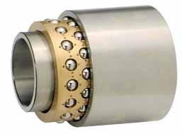 SPECIAL S Ball Bushing This type of bearing accommodates light radial loads while allowing rotation and free axial movement.