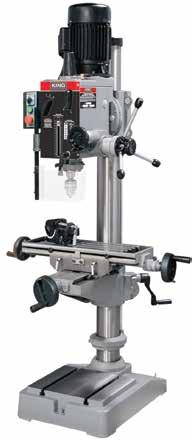 motor 1 1/4 capacity Spindle taper MT #4 12 speeds (180-4200 RPM) 4 3/4 stroke 3/4 chuck $3999. $109. $999.