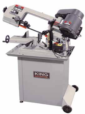 99 7 x 12 METAL CUTTING BANDSAW WITH GEAR DRIVE KC-712GH-5 Returning coolant system 3(110-230-340 FPM)
